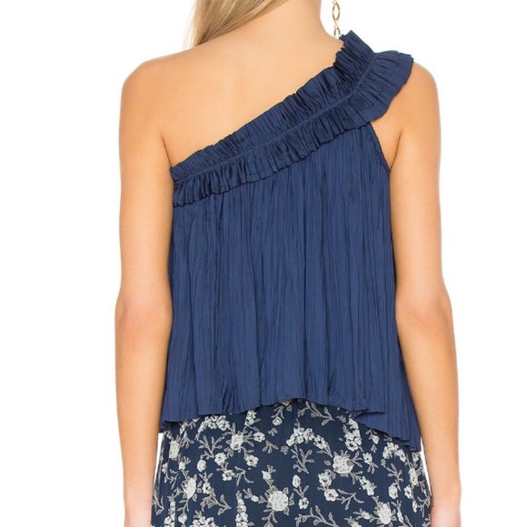 Ulla Johnson Lulu One Shoulder Top (Size 8) - Picture 4 of 6